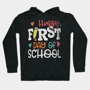 First Day Of School Teacher Kids Back to School Hoodie